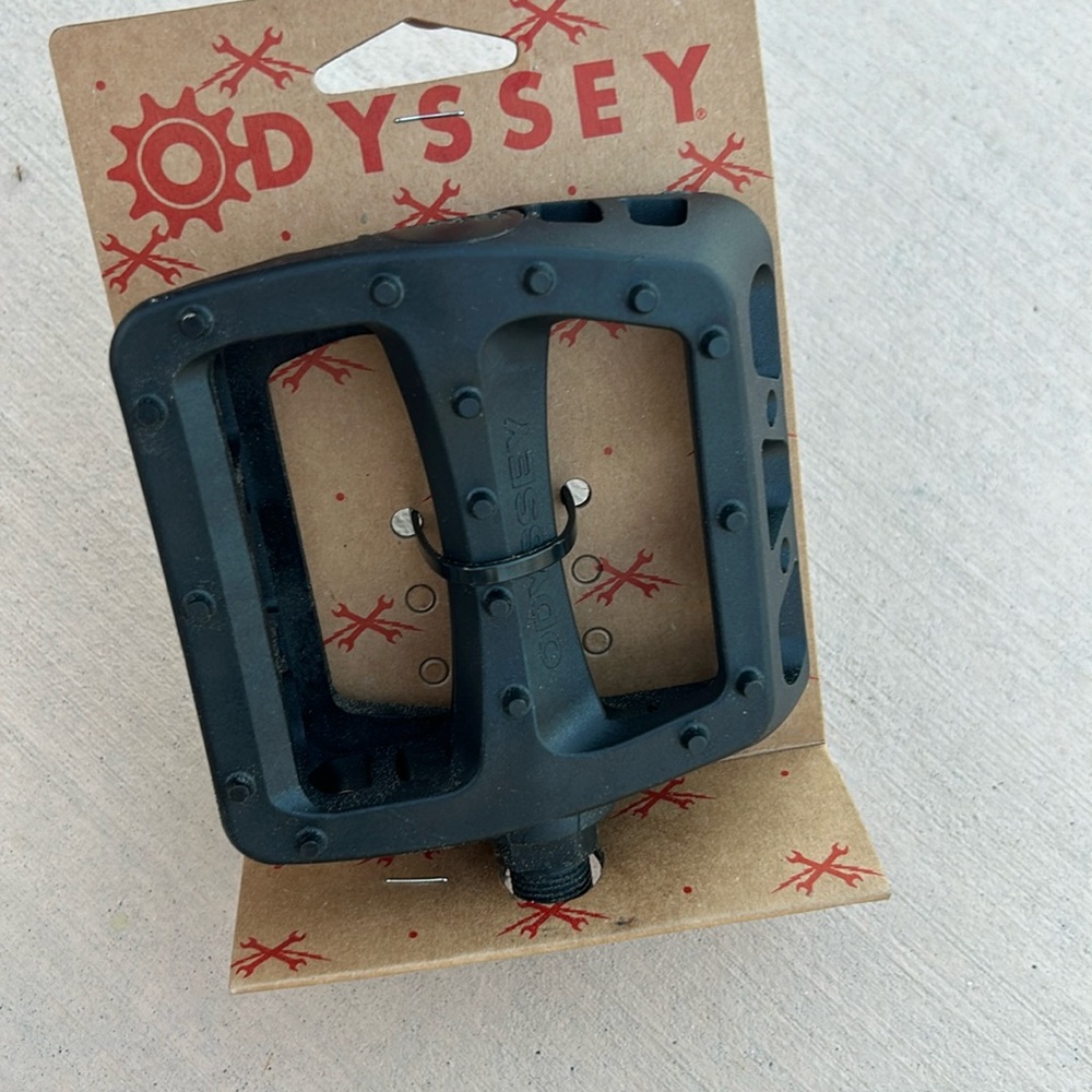 ODYSSEY MX TWISTED PC 9/16 BIKE BICYCLE PLATFORM PLASTIC PEDALS NEW